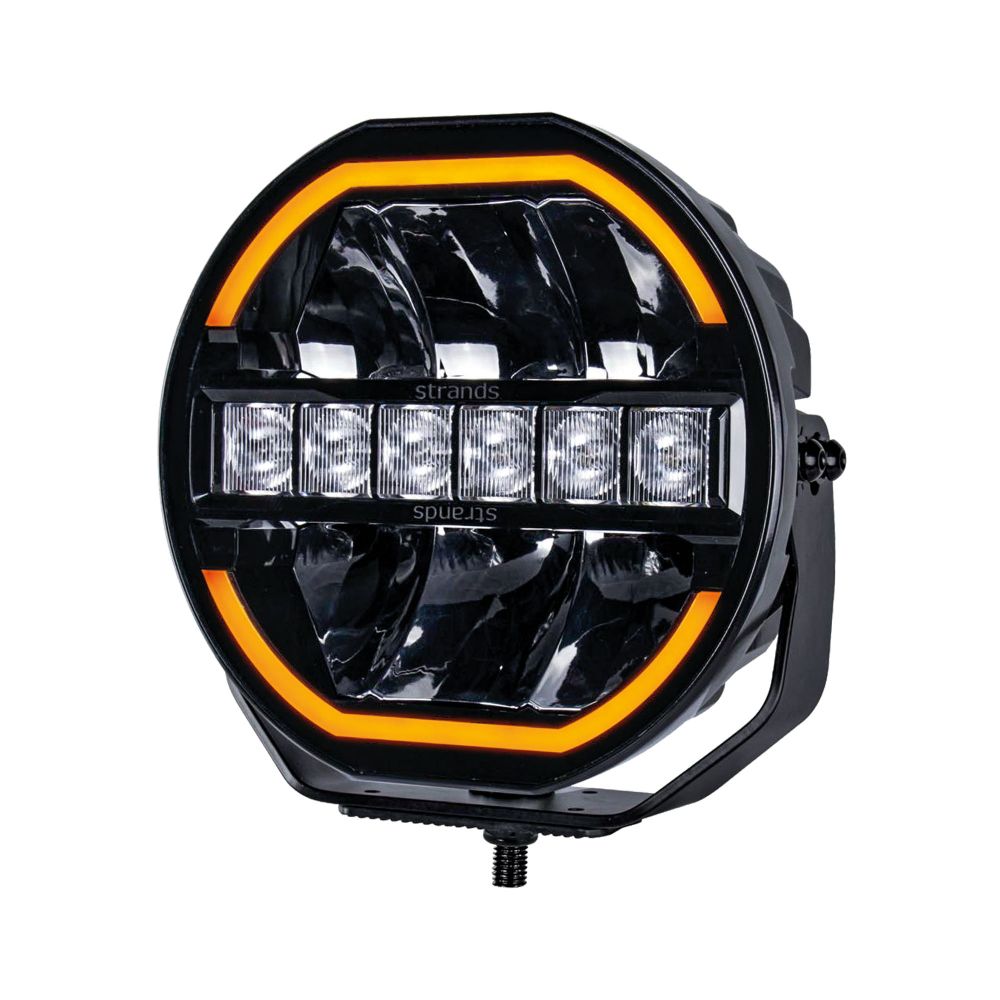 LED světlomet Strands Skylord 9", s pozičním světlem, 140W, 11000lm, Černé