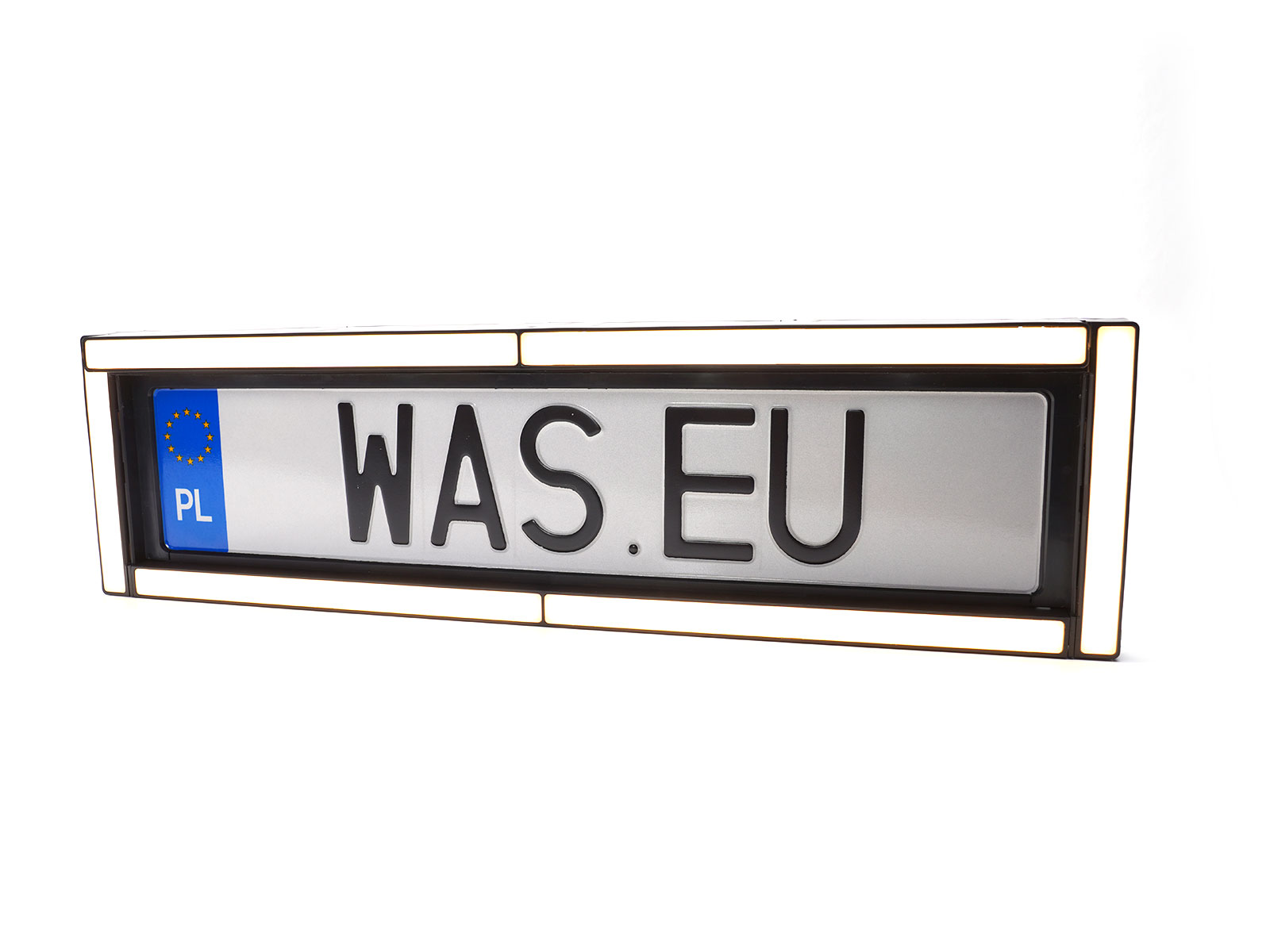 Držák SPZ s couvacím světlem WAŚ, 12-24V, 1800 lm, EMC