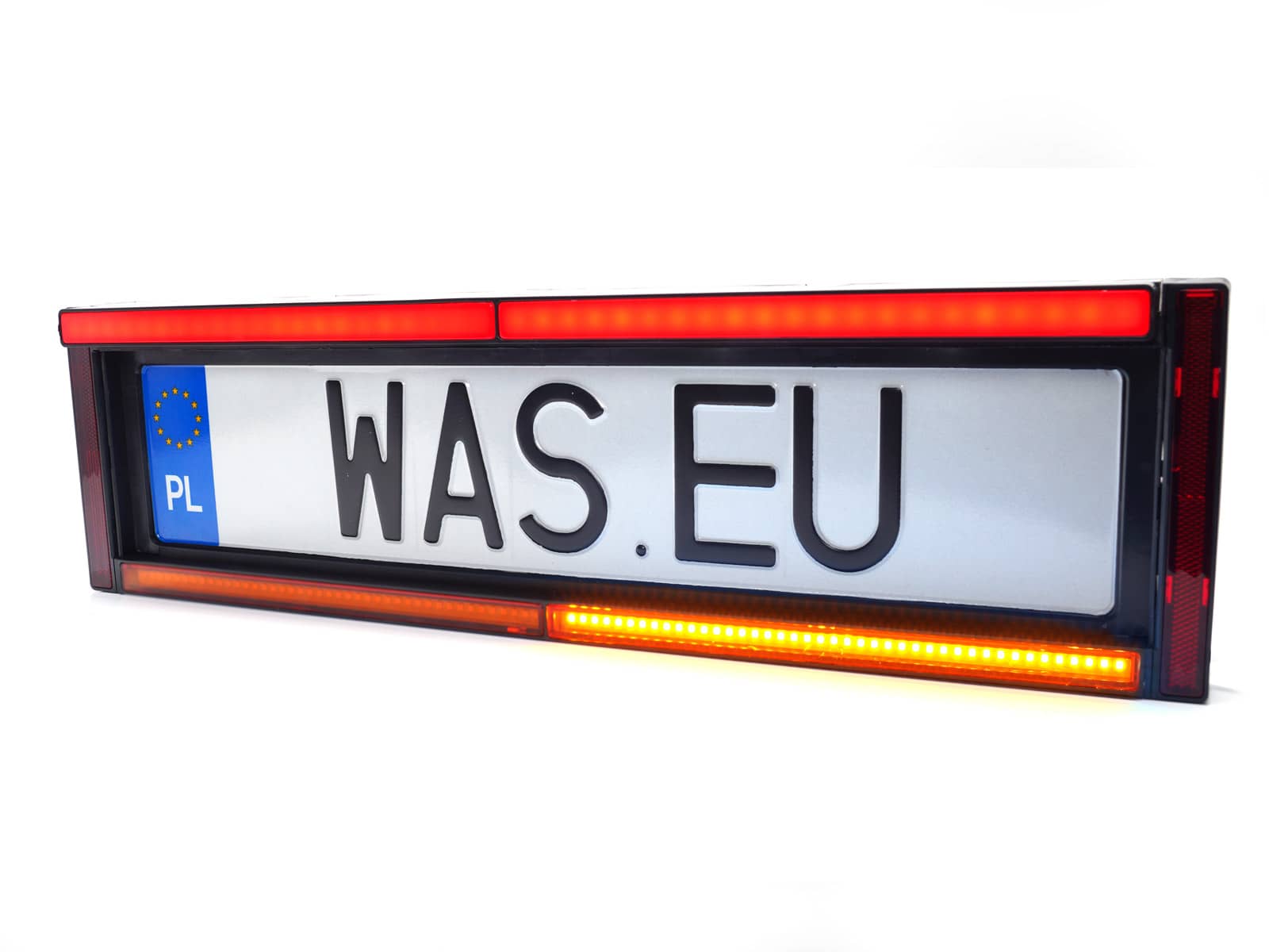 Držák SPZ s kombinovaným světlem WAŚ, 12-24V, ECE