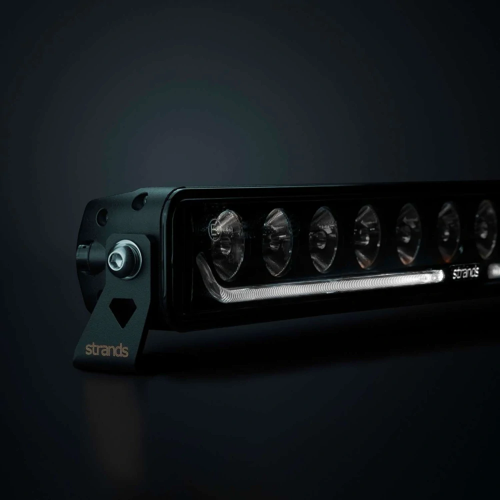 LED rampa Strands Dark knight IDENTITY 520mm, 9-36V, 13000Lm, 115W Nový model