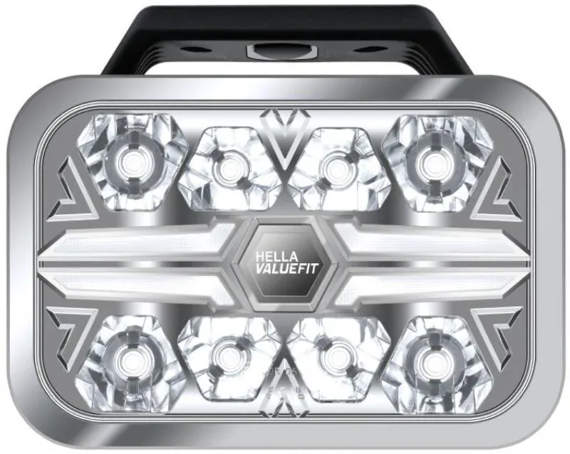 Reflektor Hella ValueFit Black Blade, závěsný, 22,86cm. s oranžovou/bílou pozičkou, REF. 25, 36W, ECE, IP69k, 12/24V