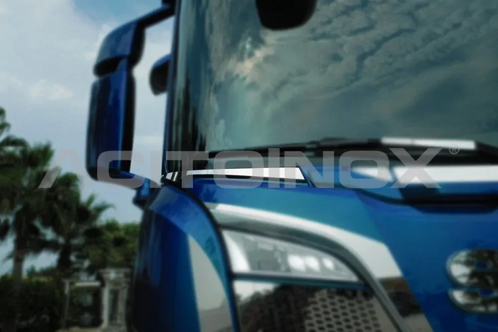 Nerezové lišty pod stěrače, Scania NTG S/R