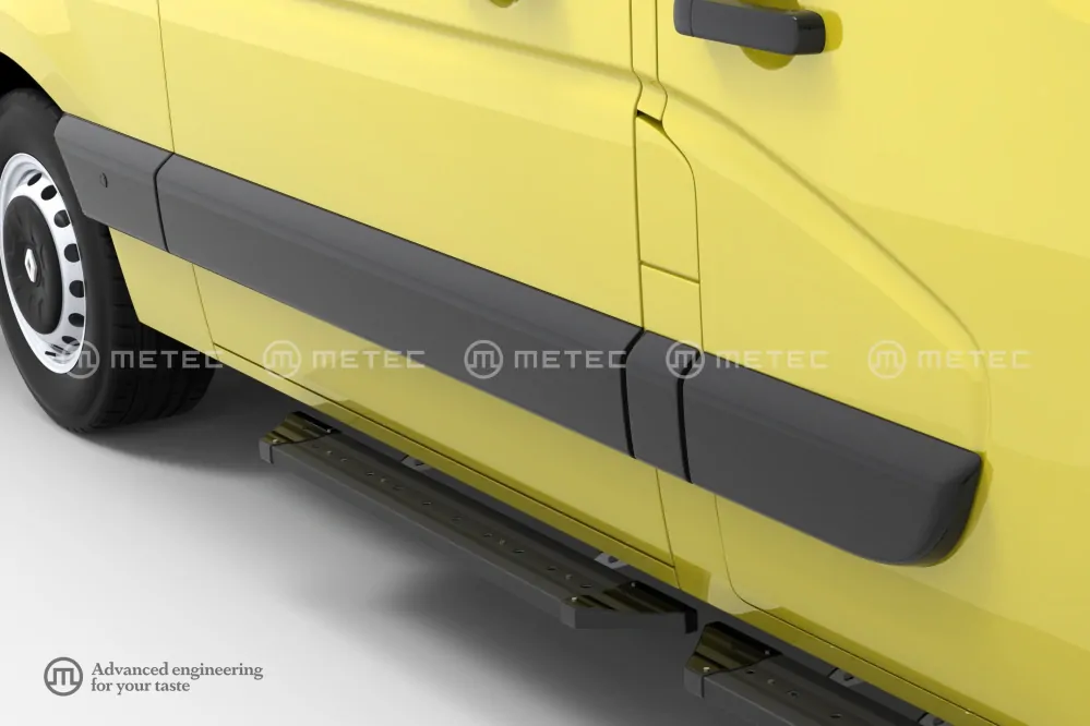 Boční nášlap ,,Problack"- zadní, OPEN MOVANO 10- , RENAULT MASTER 10-