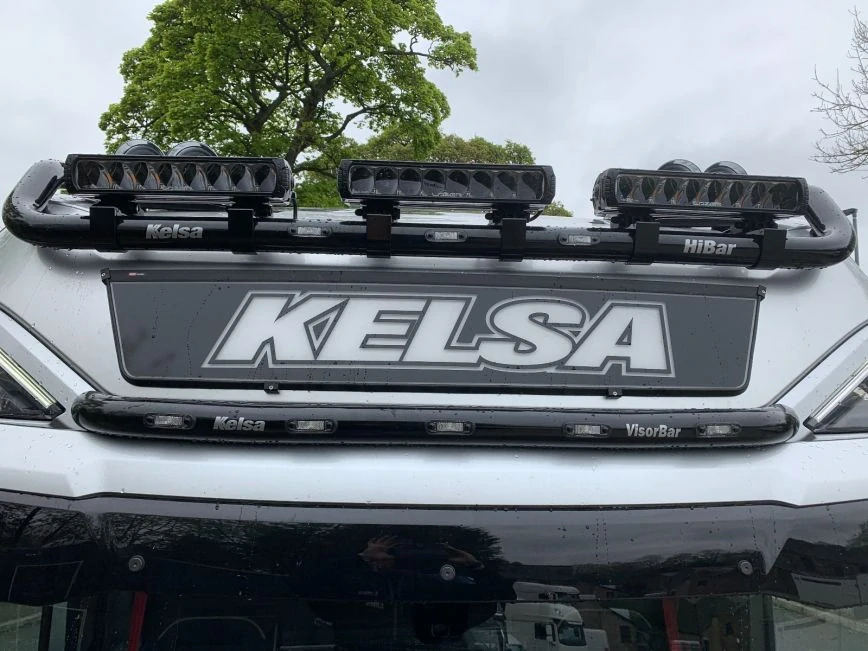 Nerezový rám Kelsa VisorBar pro DAF XG+