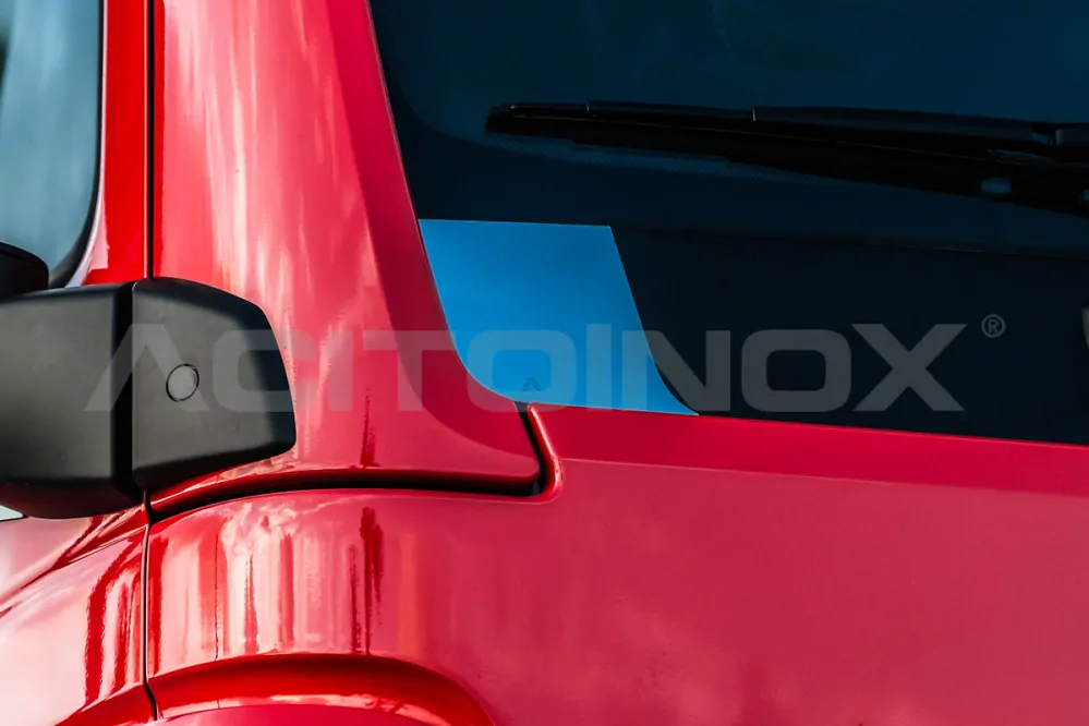 Nerezové lišty pod stěrače, Man TGX 2020