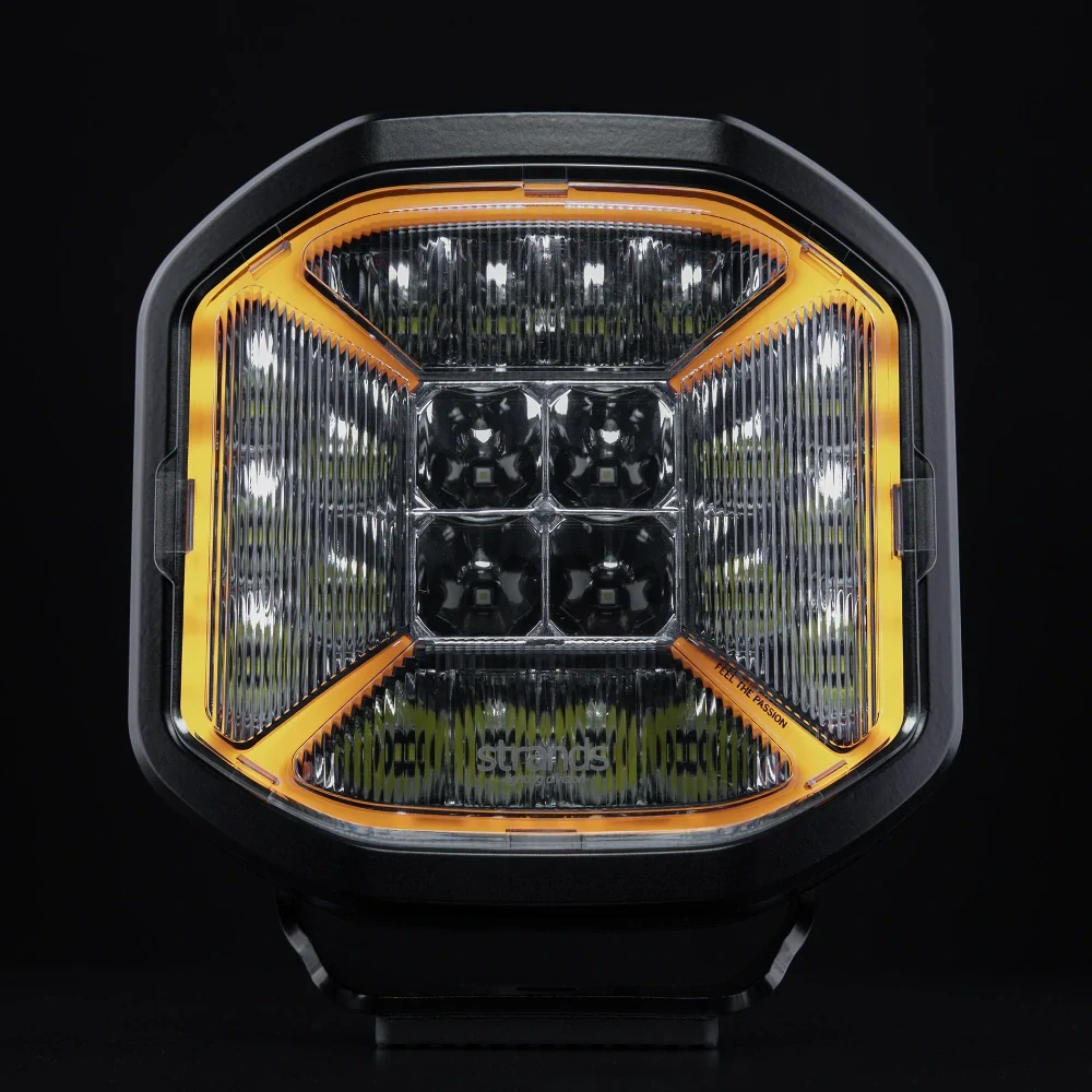 LED přidavný reflektor Strands X DRIVING LIGHT 9" (22,8cm), poziční světlo, 10-32V, ECE R148, R149, R112