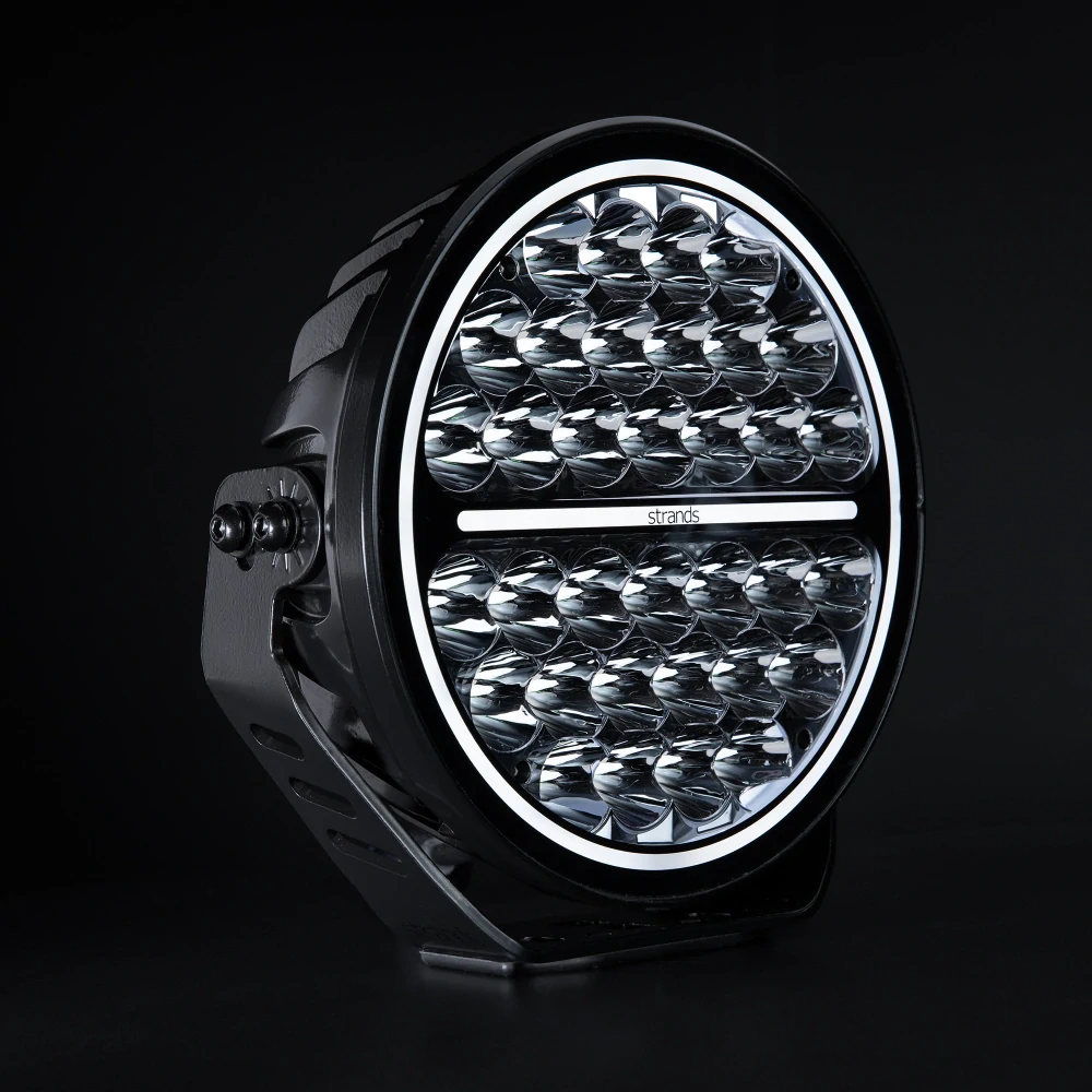 LED přídavný reflektor Strands SIBERIA XP DRIVING LIGHT 9" (22,8cm), poziční světlo, 11-40V, ECE R148, R10, R112
