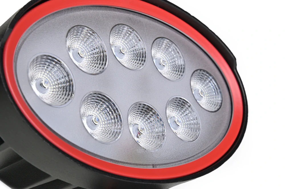 LED pracovní světlo kulaté Skyled ,,Redline", 2160lm, 9-32V, IP67/IP69K, ADR, ECE R10, R148