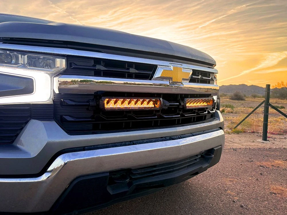 Sada světel do masky Lazer pro Chevrolet Silverado 1500 LT, 2x Triple-R 1000