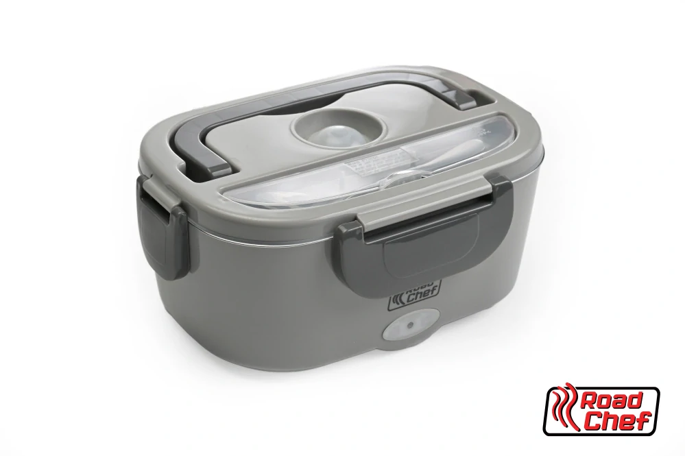 Ohřívač jídla do auta RoadChef 12/24V/230V, 80W, 1500ml (dvě komory)