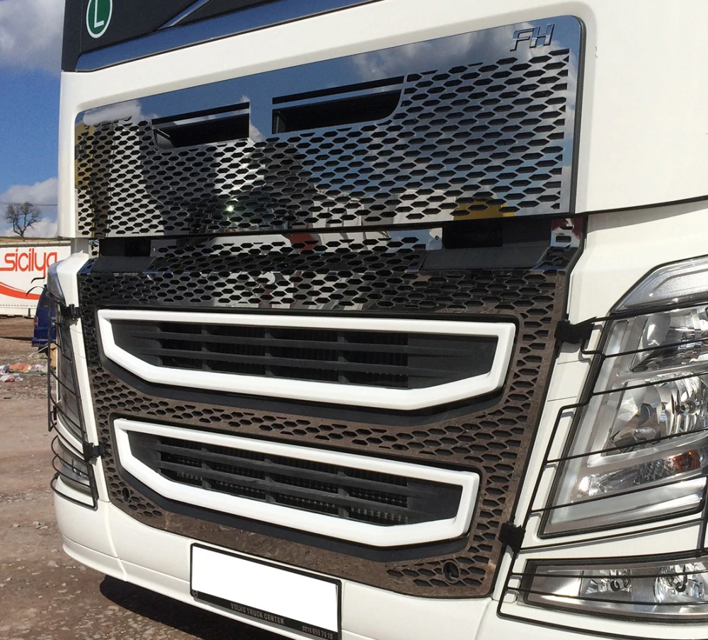 Nerezová lišta do masky pro VOLVO FH4/FH5