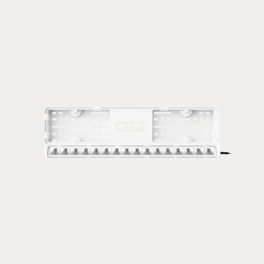 OZZ LP1 Držák SPZ s LED osvětlením, 4880lm, 10-32W, IP68/67- bílý