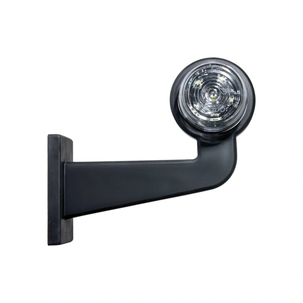 LED obrysová lampa Strands Viking, 6 LED, 12-24V, ECE R7, R10, ADR- bílá