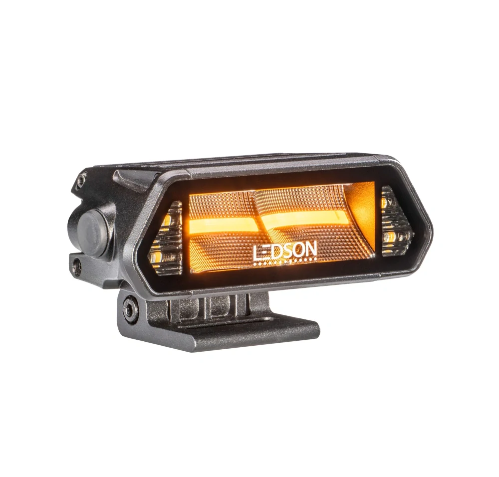 LED pracovní rampa Ledson Epix5+ (127mm), s červeným a oranžovým pozičním světlem, strobo, 9-36V, 30W