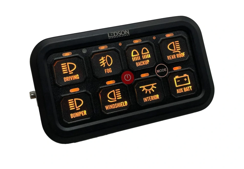 Dálkový ovladač Ledson Commander8 Gen2, 12/24V do auta a kamionu, bluetooth
