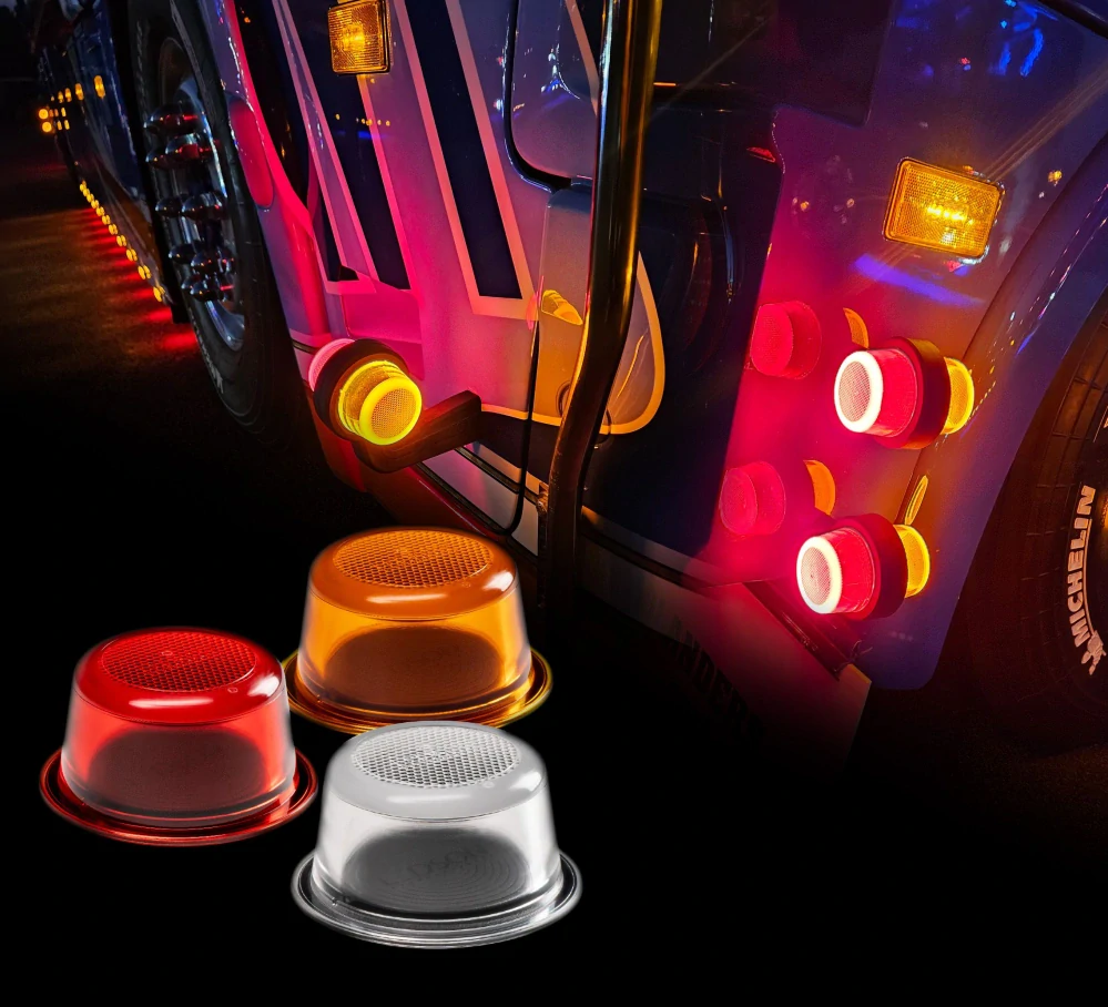 LED obrysové světlo Ledson Halo, s neonovým efektem, 40LED, 10-48V- bílé