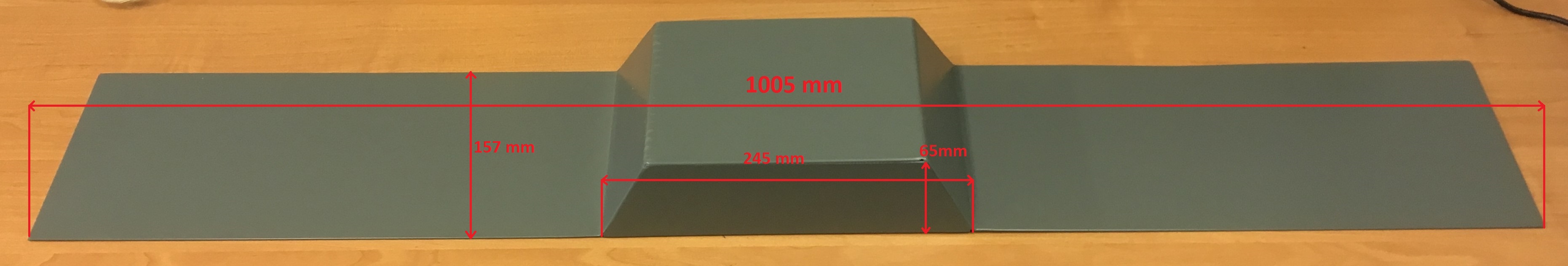 Zabezpečení sání nádrže 1005 mm- Kovové lakované