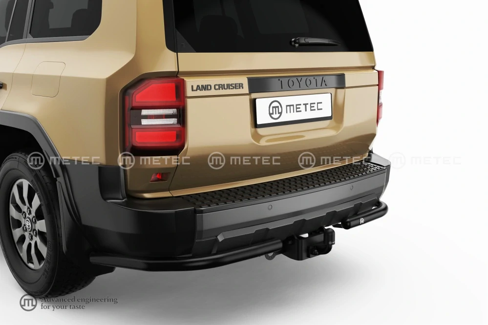 Ochrana zadního nárazníku, pro Toyota Land Cruiser 250 24-, lakované