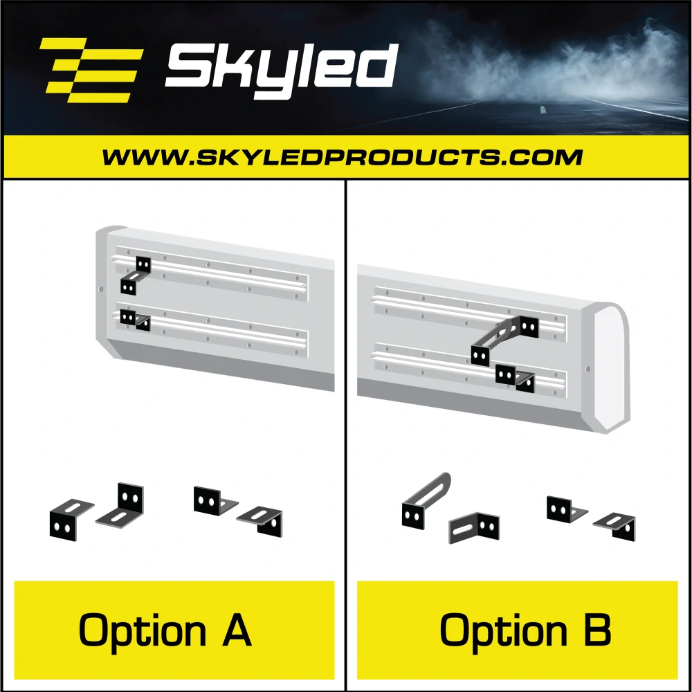 Montážní sada světelné reklamy na čelní stranu kabiny