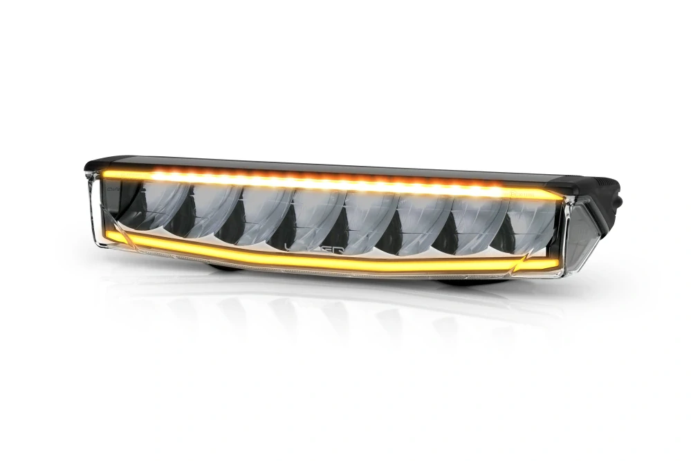 LED rampa LAZER AIR-55 16,2" (411mm), s pozičním světlem a funkcí majáku/výstražného světla, 6800lm, 10-32V, IP68, ECE R149
