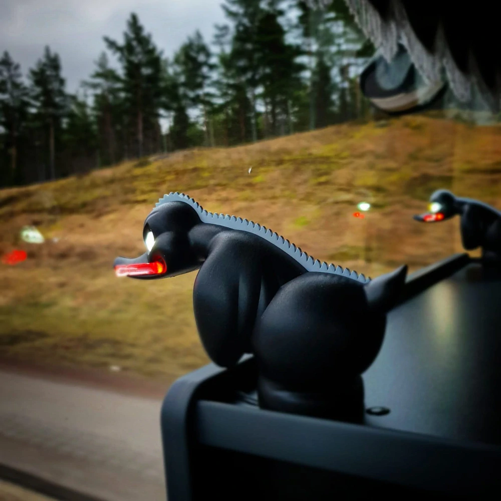 Figurka Turbo Duck, Černá 24 Volt