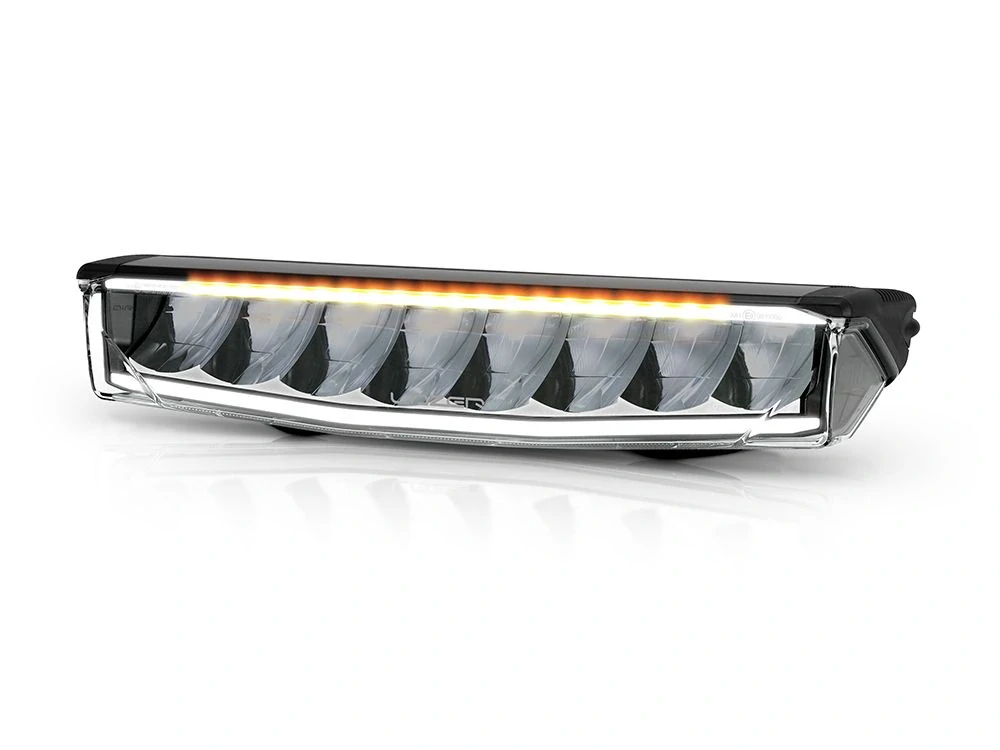 LED rampa LAZER AIR-90 16,2" (411mm), s pozičním světlem a funkcí majáku/výstražného světla, 9160lm, 10-32V, IP68, ECE R149