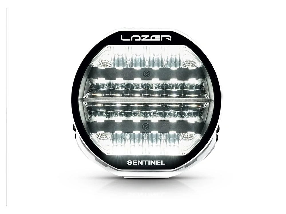 LED přídavné světlo LAZER SENTINEL HIGHLINE 9" (228mm), s dynamickým pozičním světlem, 10-32V, 17020lm, 5000K, IP68- černý