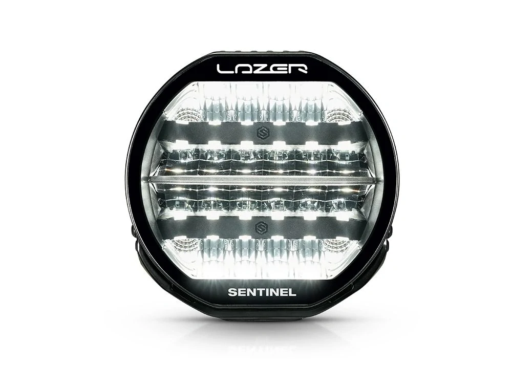 LED přídavné světlo LAZER SENTINEL HIGHLINE 9" (228mm), poziční světlo, s funkcí výstražného majáku (strobo), 17020lm, 10-32V, 5000K