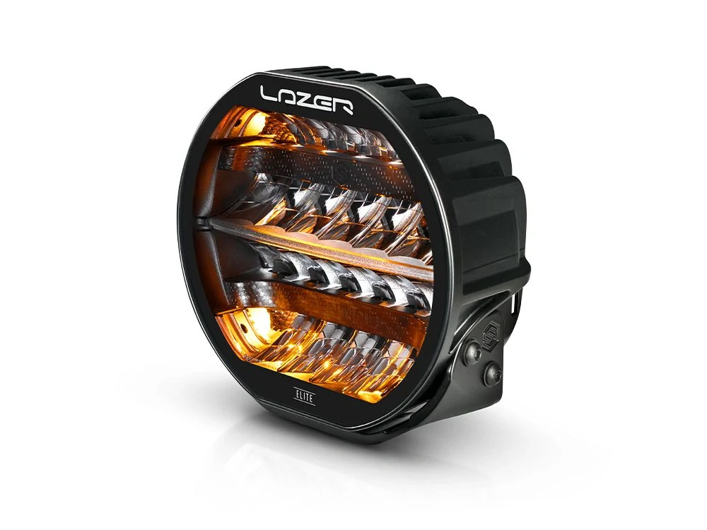 LED přídavné světlo LAZER SENTINEL ELITE 9" (228mm), gen.2, s dynamickým pozičním světlem, 10-32V, 15232lm, 5000K- černý