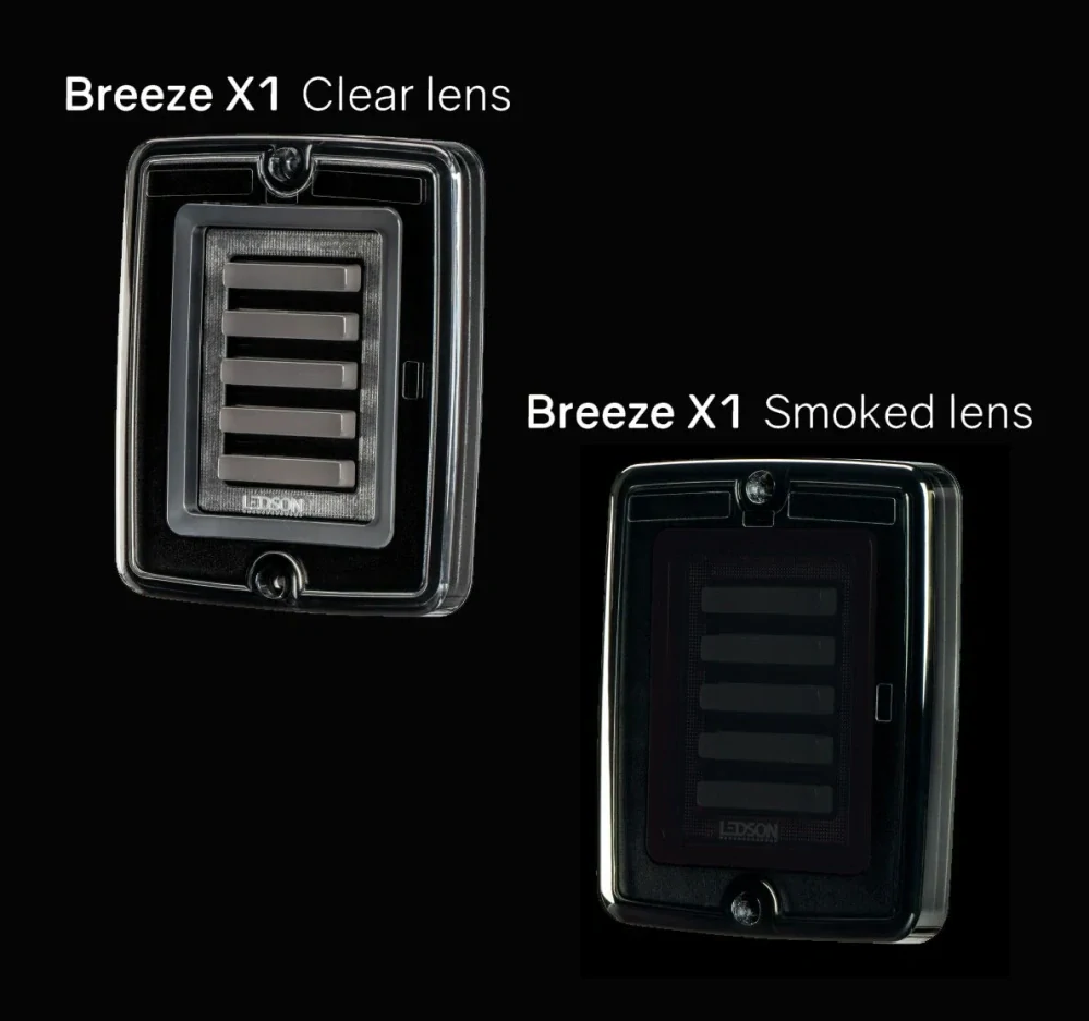Zadní koncové světlo Breeze X1 - směrovka, koncové světlo, brzdové světlo světlo