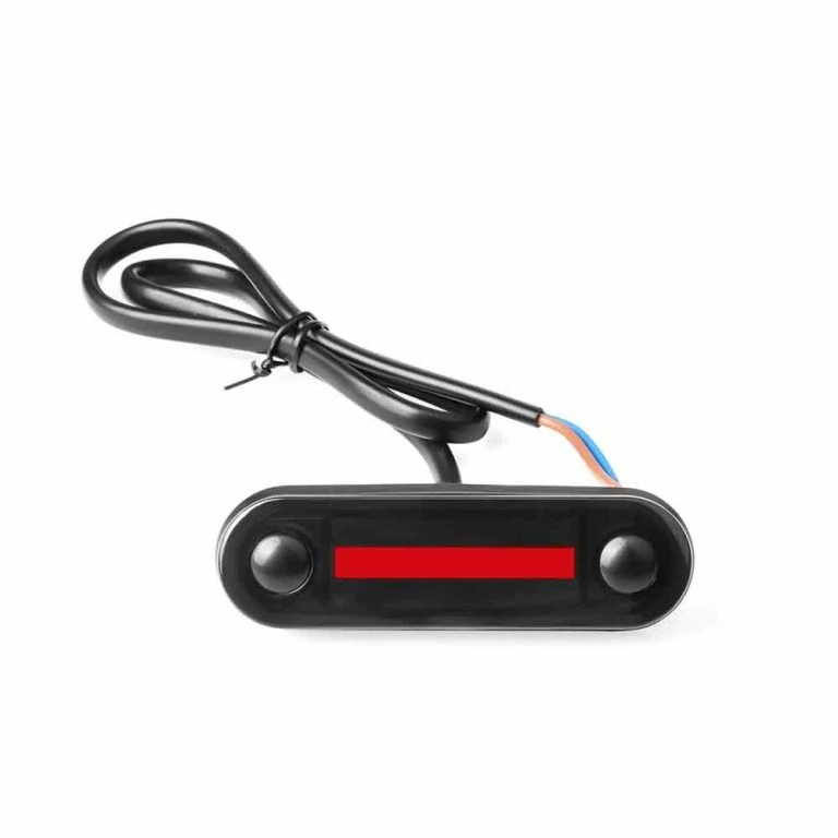 LED poziční světlo s technologií Light Guide, 12/24V, IP69K, ECE R10 - červená