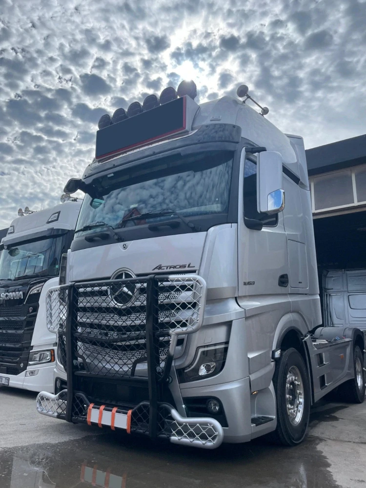 Přední ochranný rám Truck King ,,Bullbar", pro Mercedes Actros MP4/MP5
