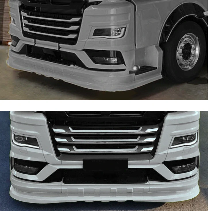Přední spoiler nárazníku 13cm - MAN TGX 2021+