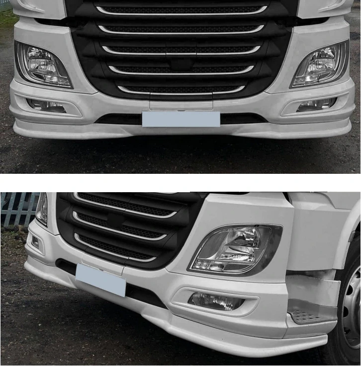 Přední spoiler nárazníku 12,5cm - DAF XF106