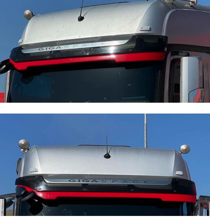 Prodloužení sluneční clony 12cm - Mercedes Actros MP4 a MP5
