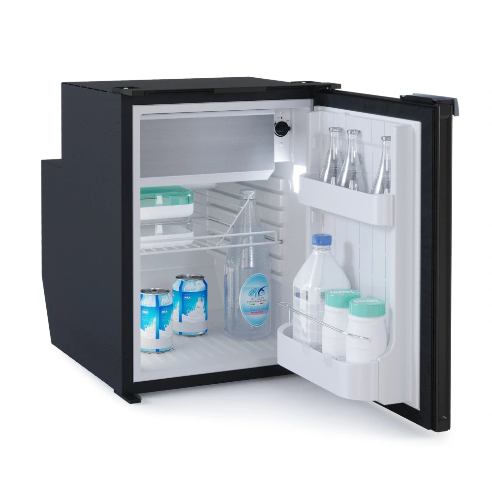 Vestavná lednice Vitrifrigo 51 l – kompresorová, 12/24V, černá