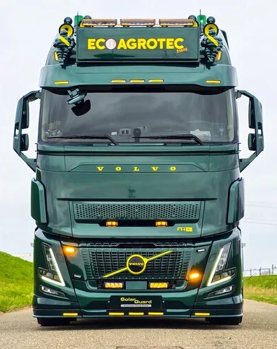 Přídavný spoiler pod nárazník lízatko pro Volvo FH Aero - 9cm