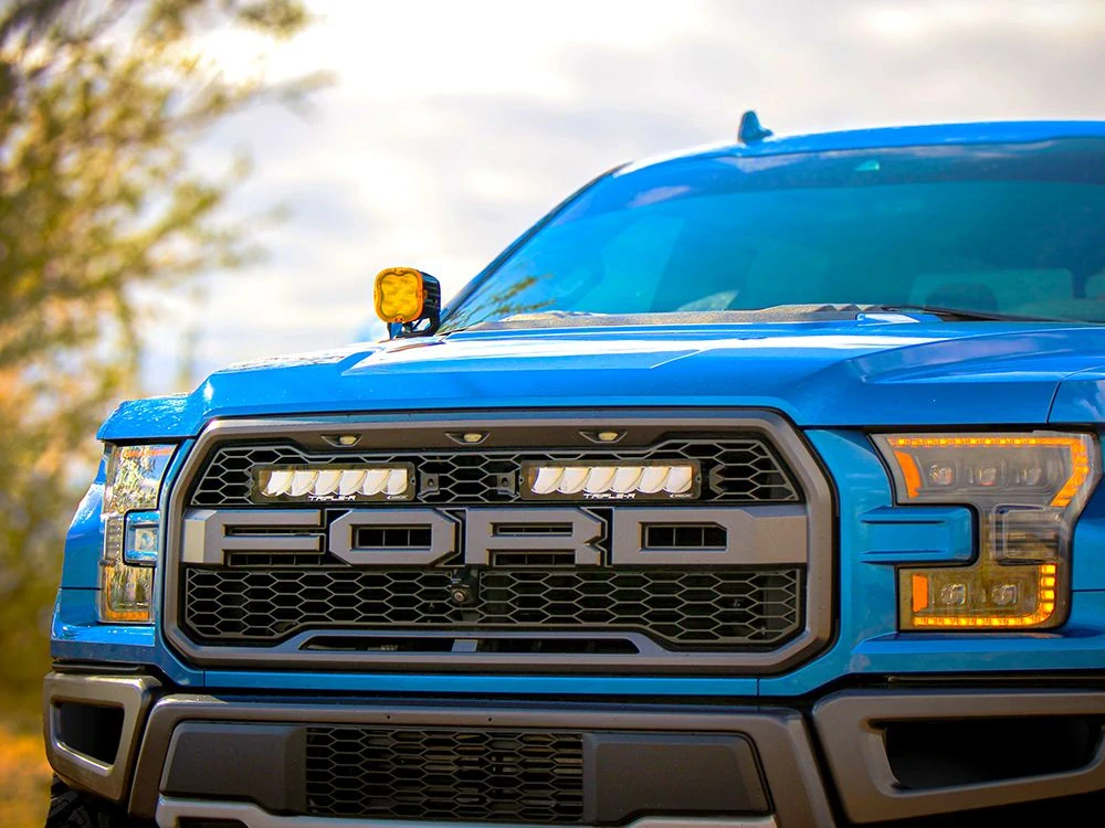 Sada světel do masky Lazer, pro Ford F-150 Raptor (2017-2020), Carbon-6