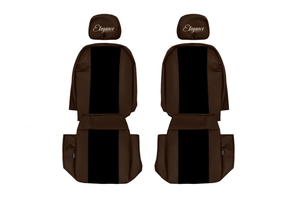 Potahy sedadel (1+1) - Elegance S, RENAULT TRAFIC II (01.2001-02.2014) & OPEL VIVARO I (01.2001-02.2014) & NISSAN PRIMASTAR (01.2001-02.2014) - Sedadlo pro jednoho cestujícího 1+1