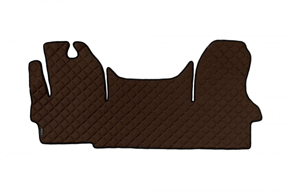 Celoplošné koberečky - Prošívané ECO-Leather, IVECO DAILY VI (01.2015-12.2023) - Dvojité sedadlo spolujezdce 1+2