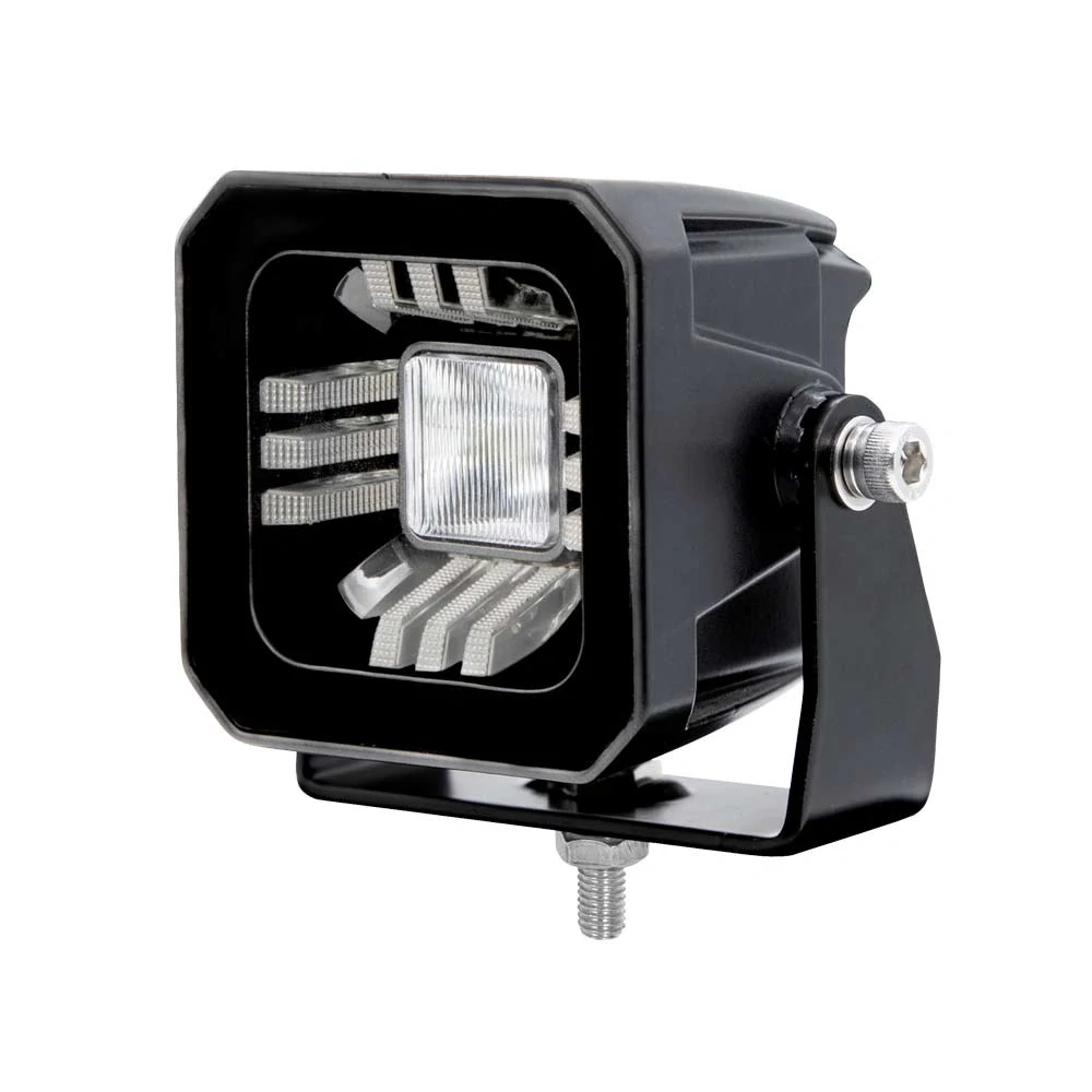 LED pracovní světlo Boreman Pod (rozptylné), s pozičním světlem, 10-30V, 1000lm, 6500K 