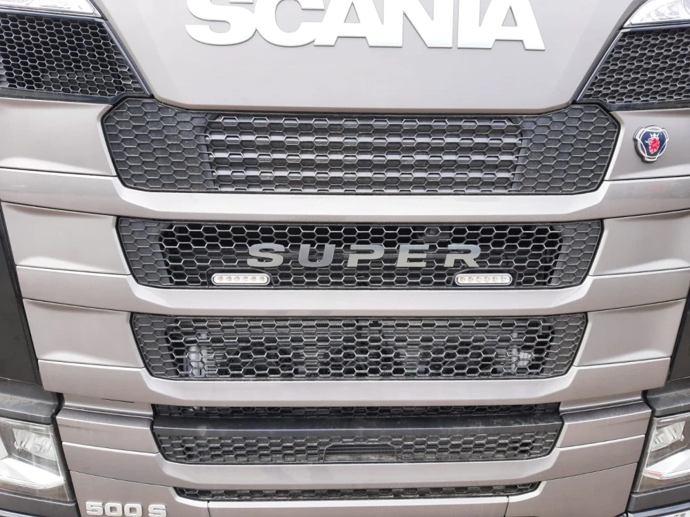 Držák výstražných světel SKYLED 13SL12003 do mřížce chladiče Scania NG (2016-) R/S/G/P