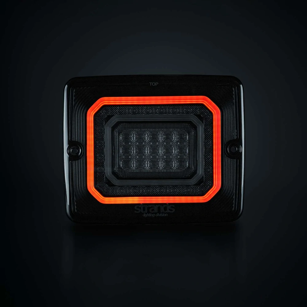 Zadní koncové LED světlo Strands For9t Illusion, 10-40V - směrovka, brzda, koncové světlo