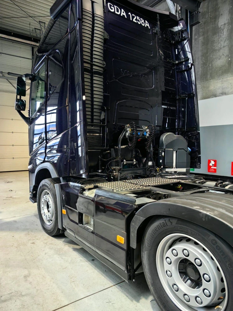 Mezinápravové spoilery 6x4 rozvor 2850 a 3200mm, Volvo FH4/FH5 a FH AERO LowDeck