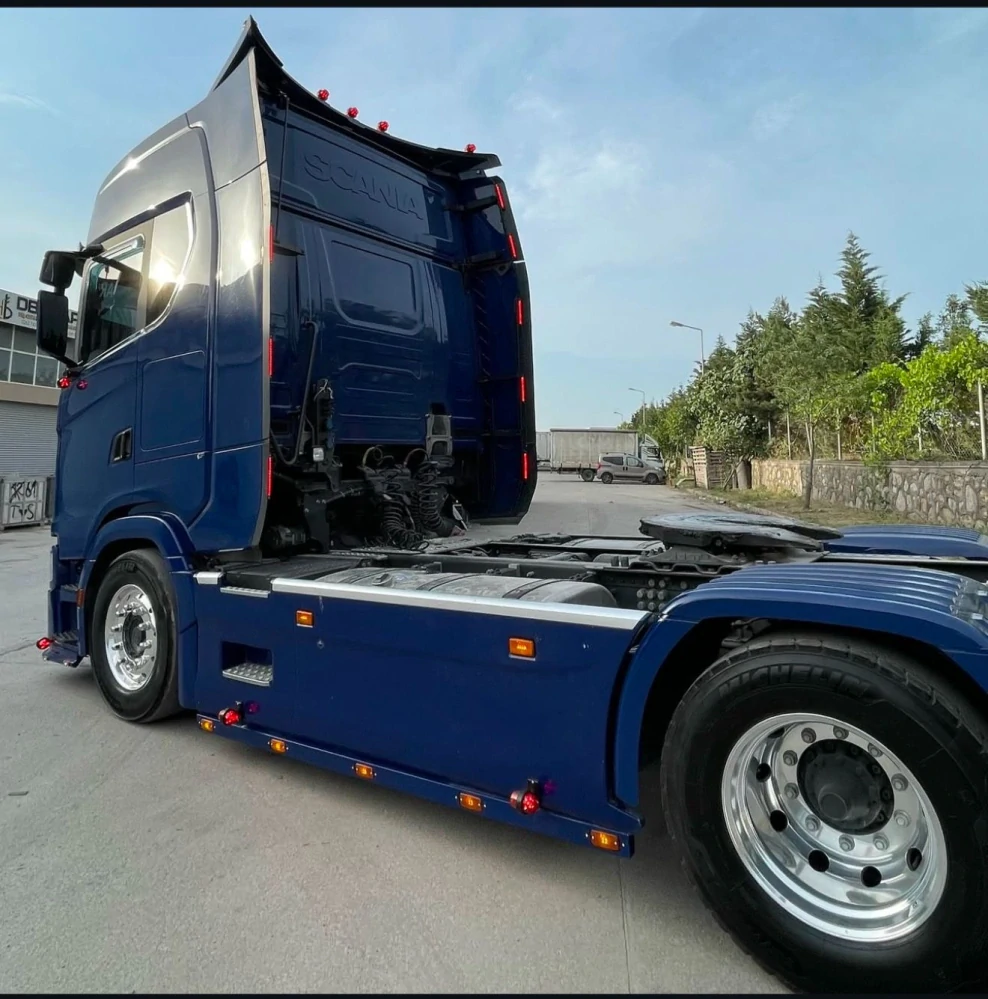 Boční mezinápravové lišty Scania NTG 2018+, 3750 mm