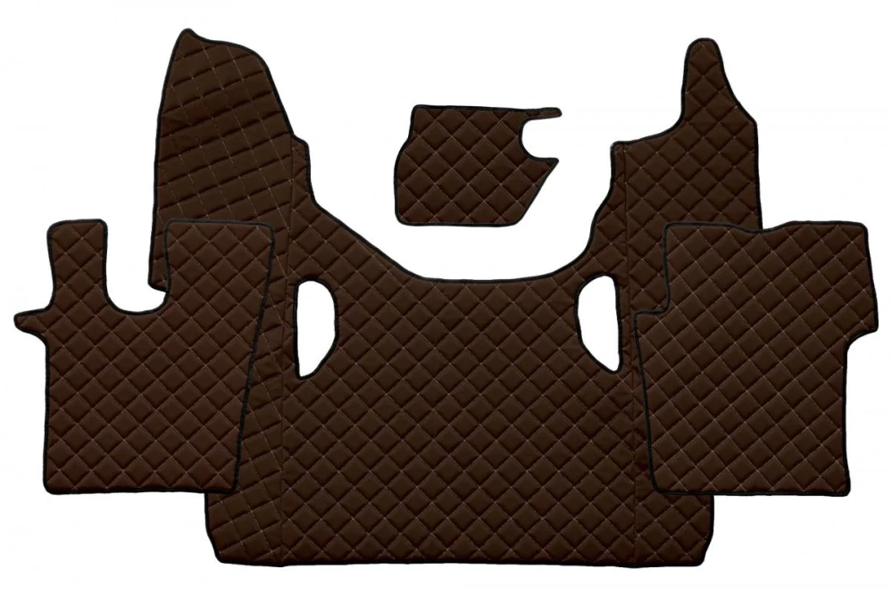 Celoplošné koberečky - prošívané ECO-Leather, SCANIA G NEXTGEN (01.2017-) - Automatická převodovka