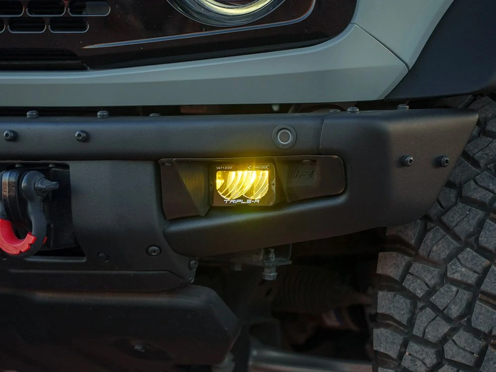 Sada mlhových/dálkových světel Lazer, Ford Bronco Raptor (2022+) bez originálních mlhovek, Carbon-2