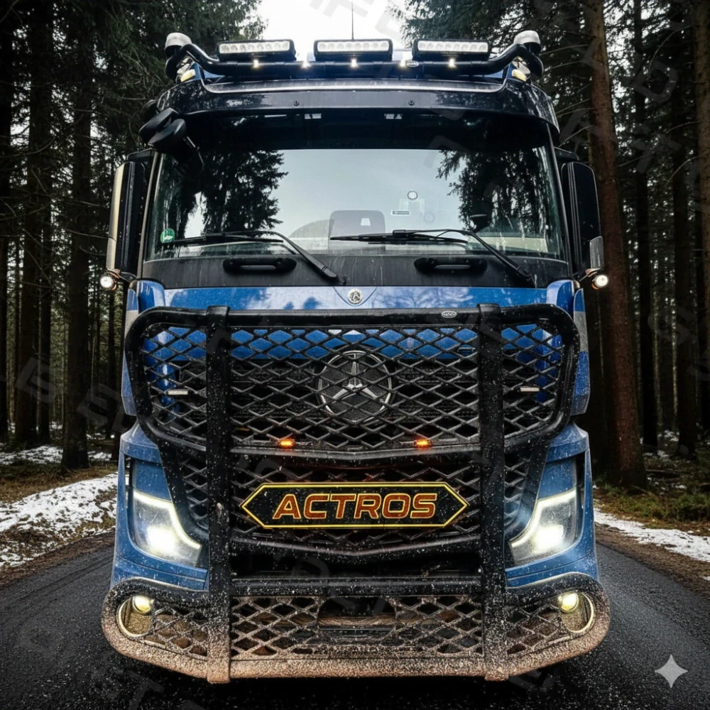 LED nápis Actros 1000x200mm, venkovní i vnitřní, 24V