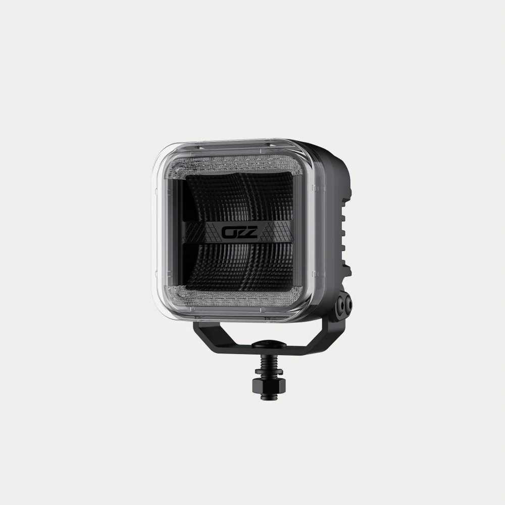 LED pracovní světlo OZZ SQR 3″, 10-32V, 60 W, 4800Lm, Strobo