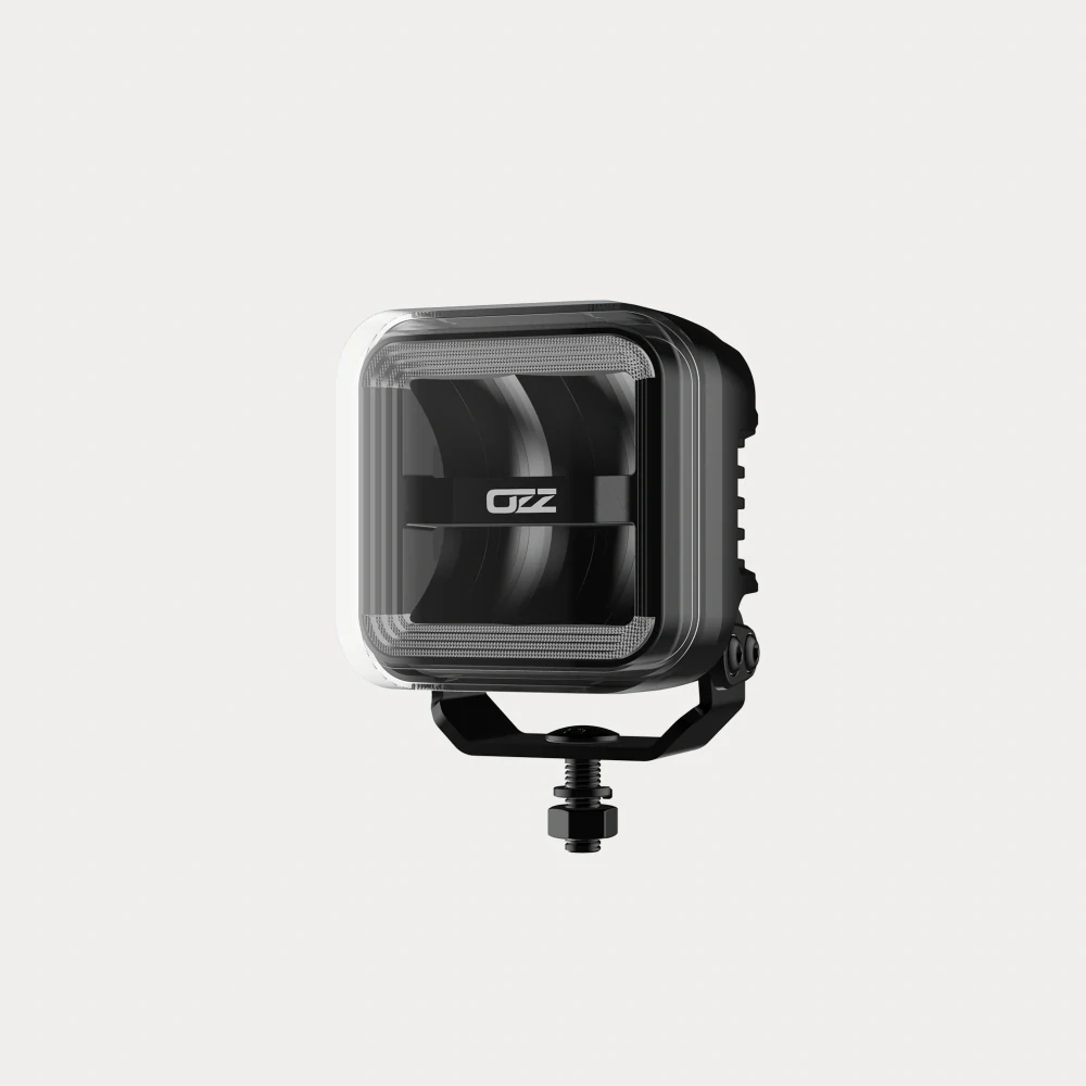 Přídavný reflektor OZZ SQR 3" (76,4mm), poziční světlo, 10-32V, 3500lm, 50W, ECE R148, R149 - černá